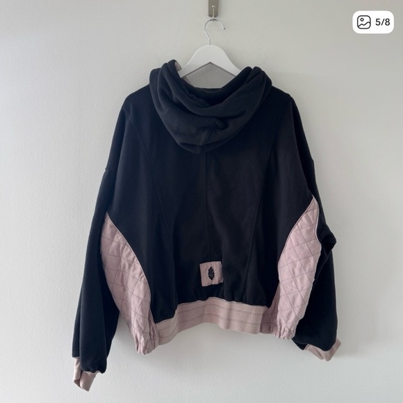 FREE PEOPLE Snow Day Hoodie L sweatshirt - Picture 4 of 7